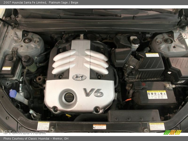  2007 Santa Fe Limited Engine - 3.3 Liter DOHC 24 Valve V6