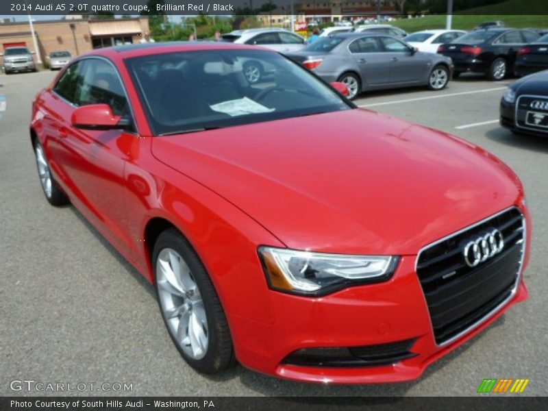 Front 3/4 View of 2014 A5 2.0T quattro Coupe