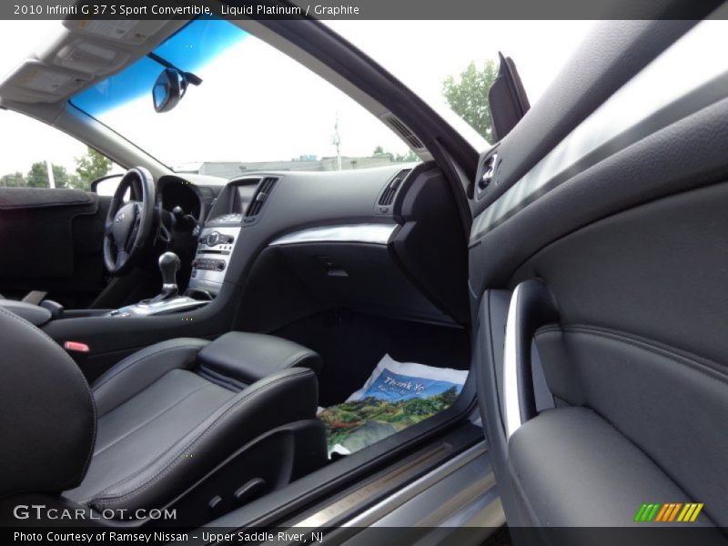 Liquid Platinum / Graphite 2010 Infiniti G 37 S Sport Convertible