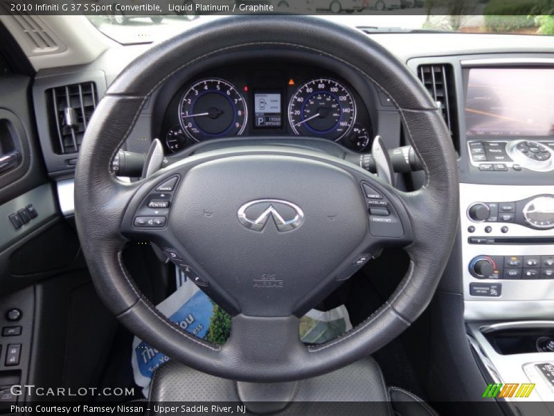  2010 G 37 S Sport Convertible Steering Wheel