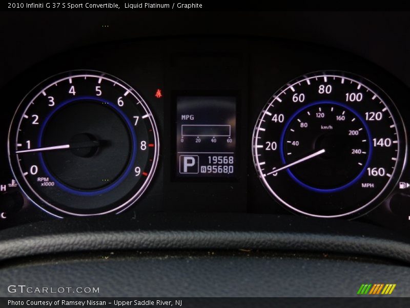  2010 G 37 S Sport Convertible 37 S Sport Convertible Gauges