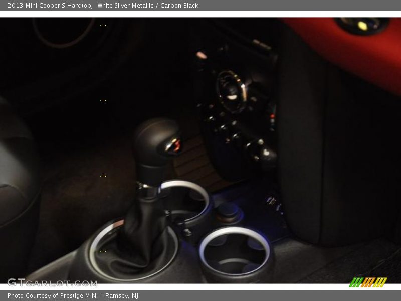 White Silver Metallic / Carbon Black 2013 Mini Cooper S Hardtop