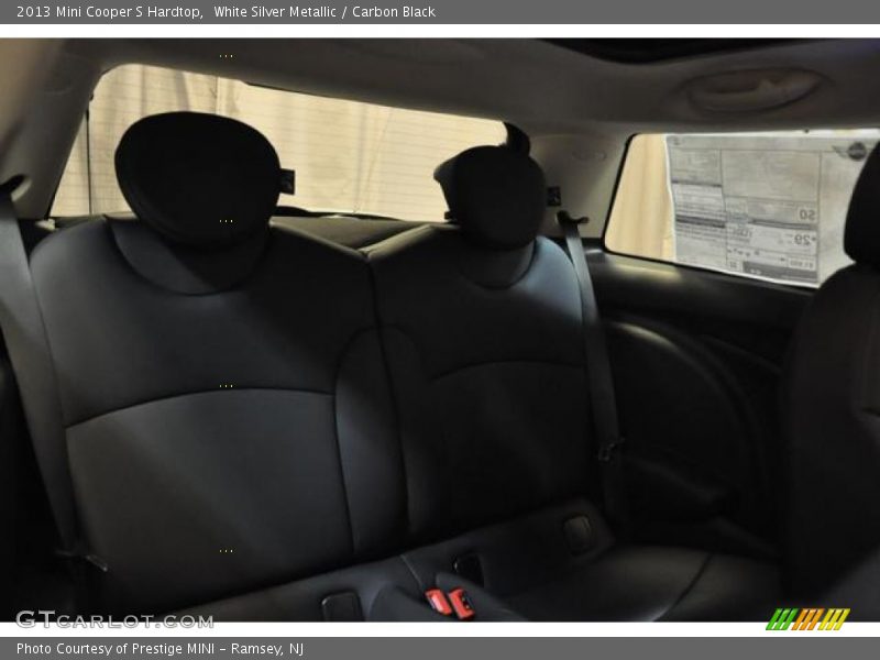 White Silver Metallic / Carbon Black 2013 Mini Cooper S Hardtop