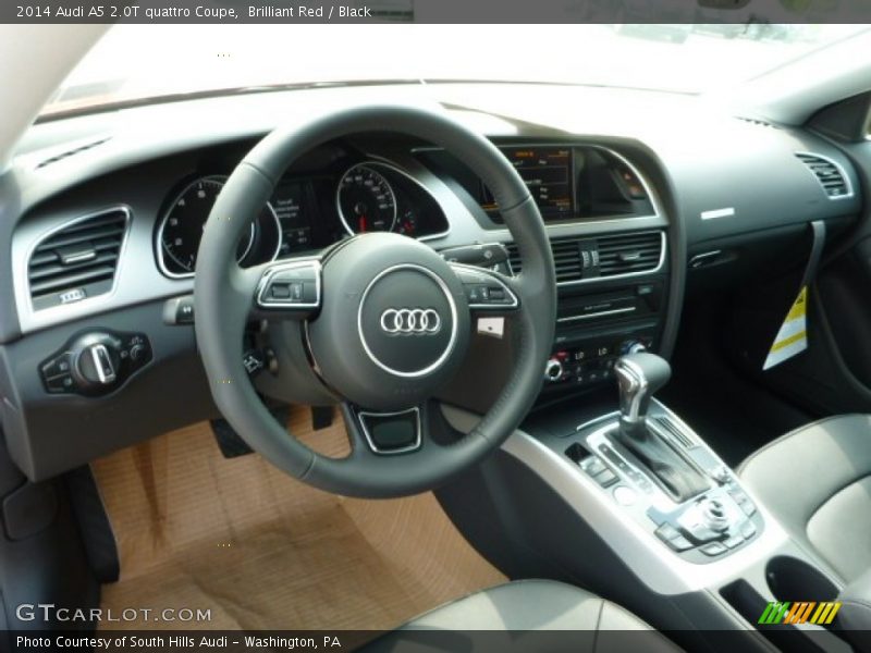  2014 A5 2.0T quattro Coupe Black Interior