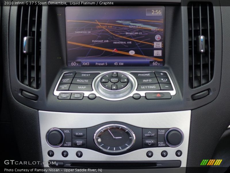 Liquid Platinum / Graphite 2010 Infiniti G 37 S Sport Convertible