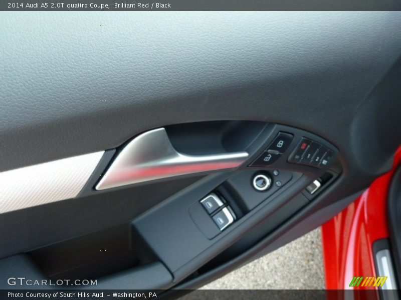 Brilliant Red / Black 2014 Audi A5 2.0T quattro Coupe