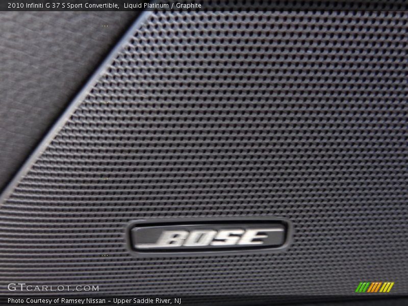 Liquid Platinum / Graphite 2010 Infiniti G 37 S Sport Convertible