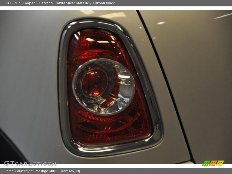 White Silver Metallic / Carbon Black 2013 Mini Cooper S Hardtop