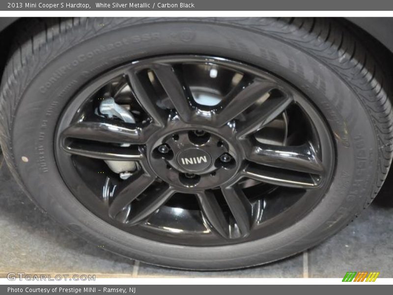 White Silver Metallic / Carbon Black 2013 Mini Cooper S Hardtop