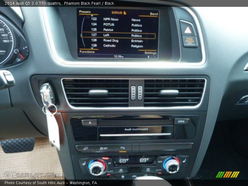 Controls of 2014 Q5 2.0 TFSI quattro