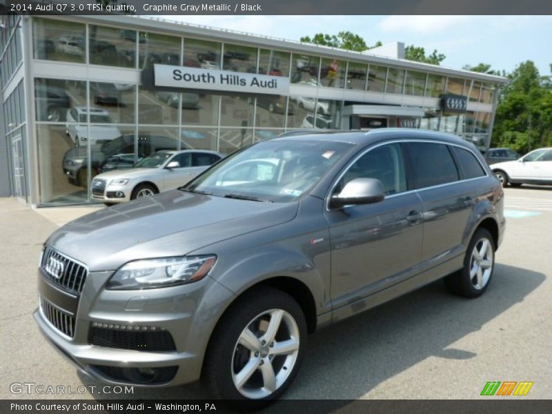 Graphite Gray Metallic / Black 2014 Audi Q7 3.0 TFSI quattro