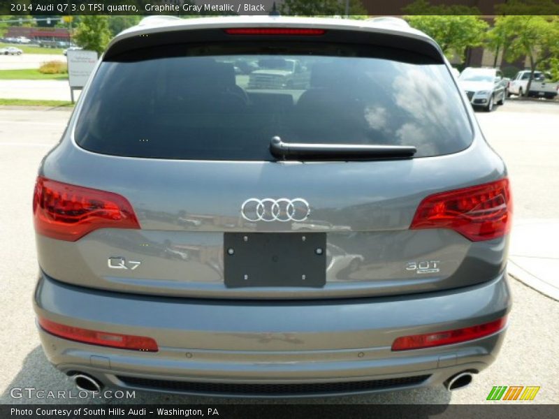 Graphite Gray Metallic / Black 2014 Audi Q7 3.0 TFSI quattro