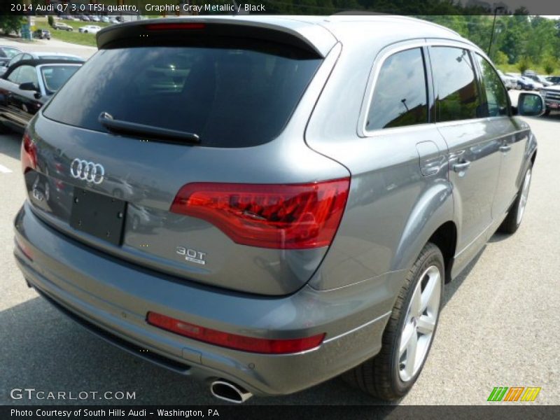 Graphite Gray Metallic / Black 2014 Audi Q7 3.0 TFSI quattro