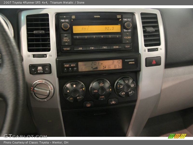 Titanium Metallic / Stone 2007 Toyota 4Runner SR5 4x4