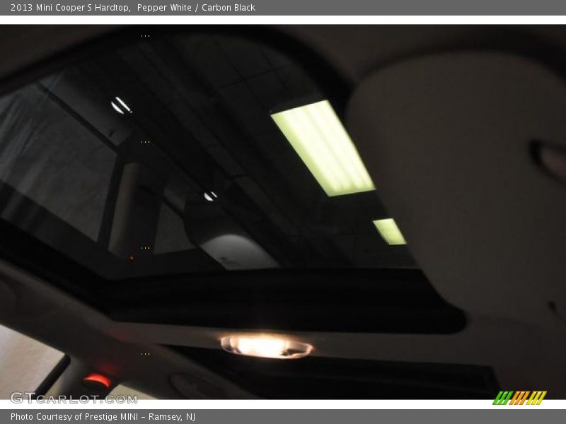Pepper White / Carbon Black 2013 Mini Cooper S Hardtop