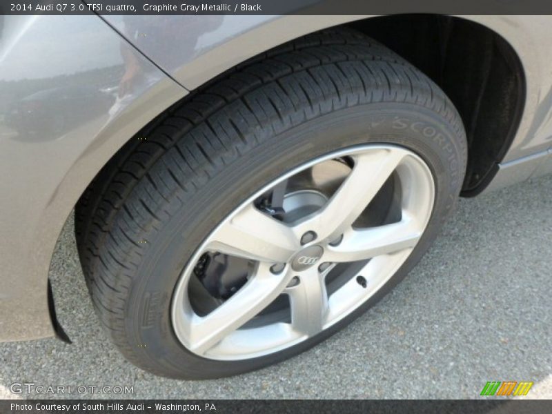 Graphite Gray Metallic / Black 2014 Audi Q7 3.0 TFSI quattro