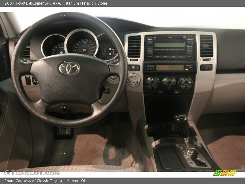Titanium Metallic / Stone 2007 Toyota 4Runner SR5 4x4