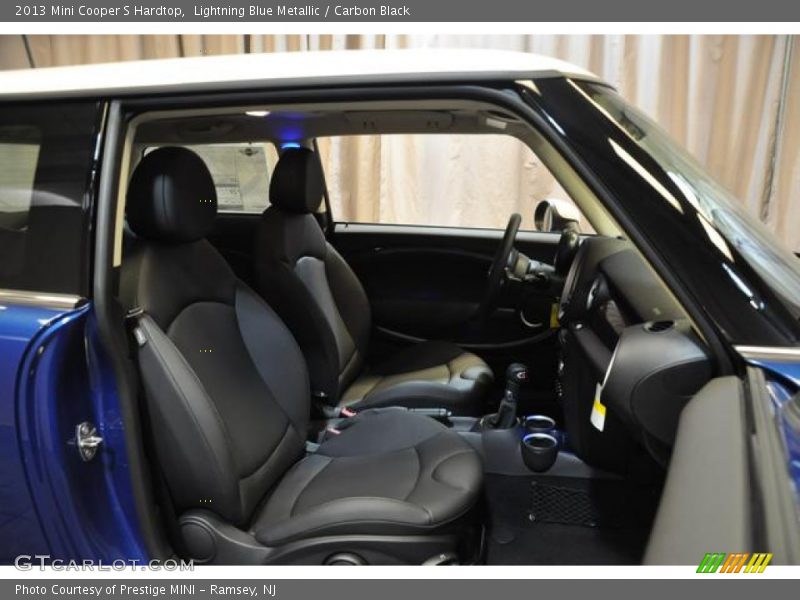 Lightning Blue Metallic / Carbon Black 2013 Mini Cooper S Hardtop