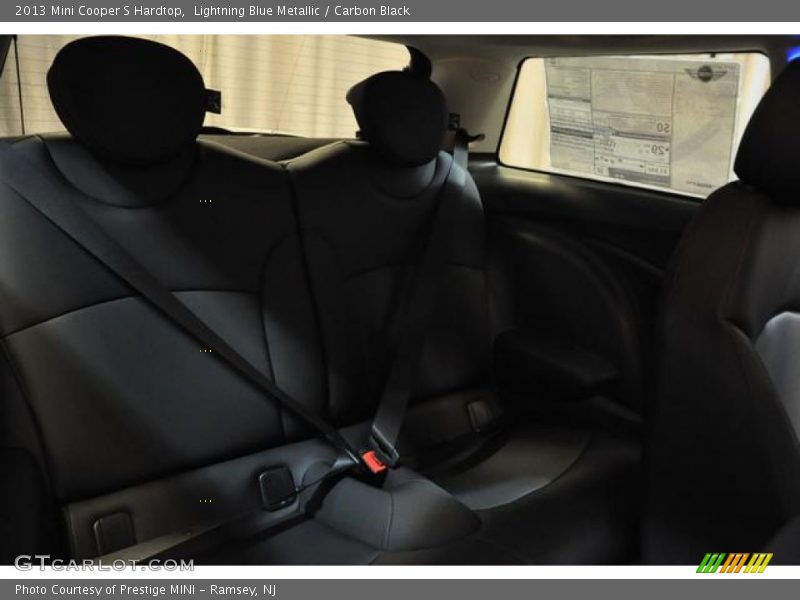 Lightning Blue Metallic / Carbon Black 2013 Mini Cooper S Hardtop