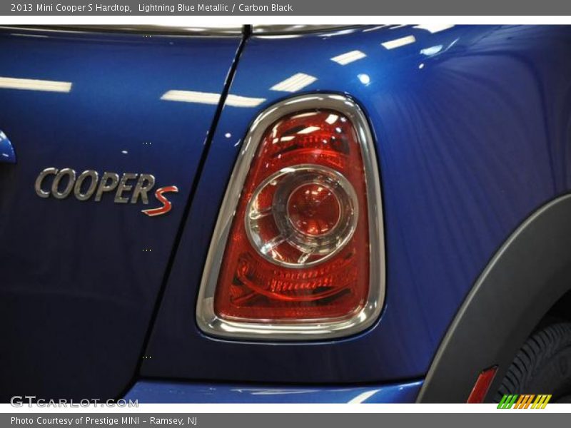 Lightning Blue Metallic / Carbon Black 2013 Mini Cooper S Hardtop