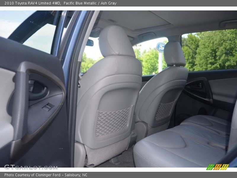 Pacific Blue Metallic / Ash Gray 2010 Toyota RAV4 Limited 4WD