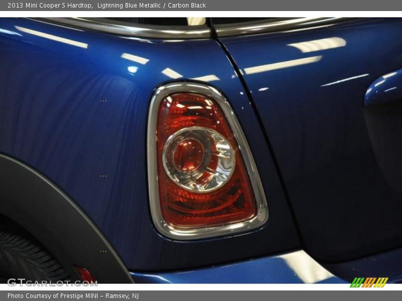 Lightning Blue Metallic / Carbon Black 2013 Mini Cooper S Hardtop