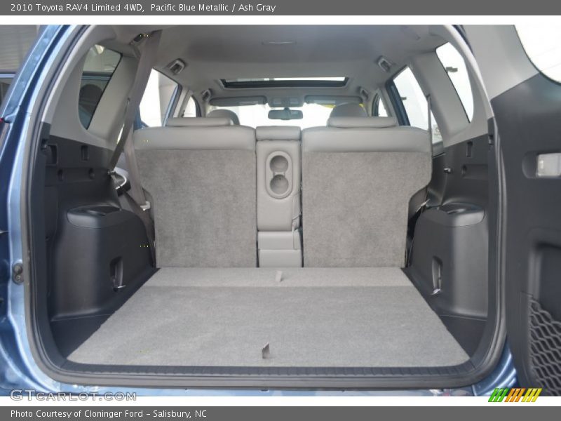Pacific Blue Metallic / Ash Gray 2010 Toyota RAV4 Limited 4WD