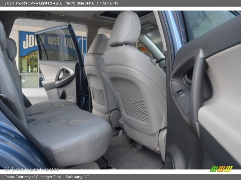 Pacific Blue Metallic / Ash Gray 2010 Toyota RAV4 Limited 4WD