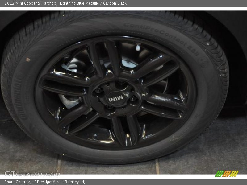 Lightning Blue Metallic / Carbon Black 2013 Mini Cooper S Hardtop