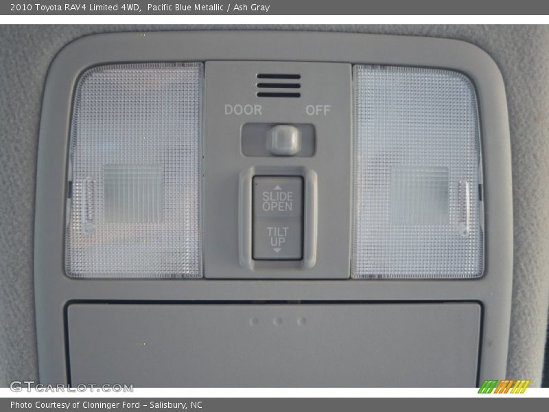 Pacific Blue Metallic / Ash Gray 2010 Toyota RAV4 Limited 4WD