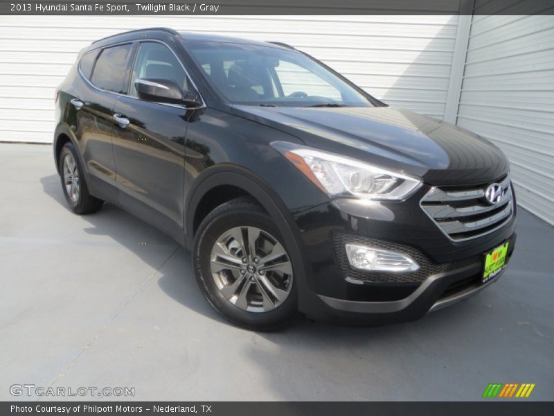 Twilight Black / Gray 2013 Hyundai Santa Fe Sport