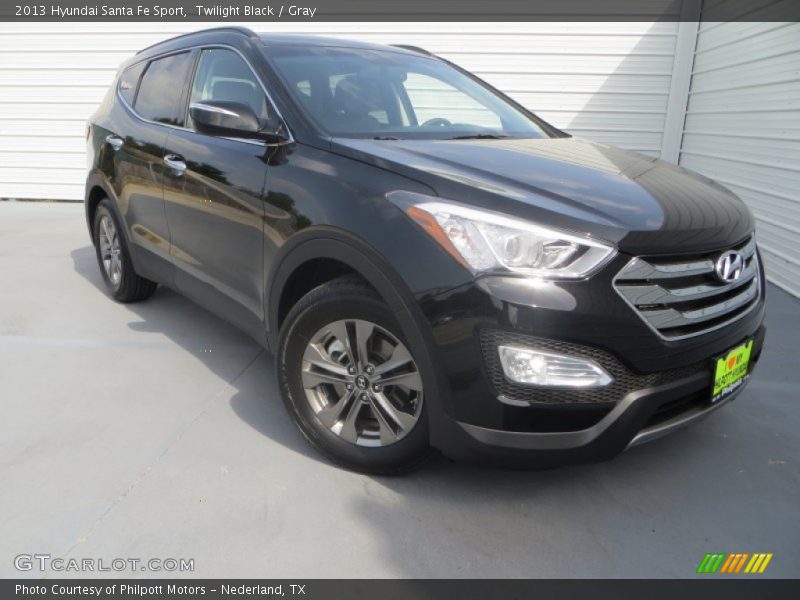 Twilight Black / Gray 2013 Hyundai Santa Fe Sport