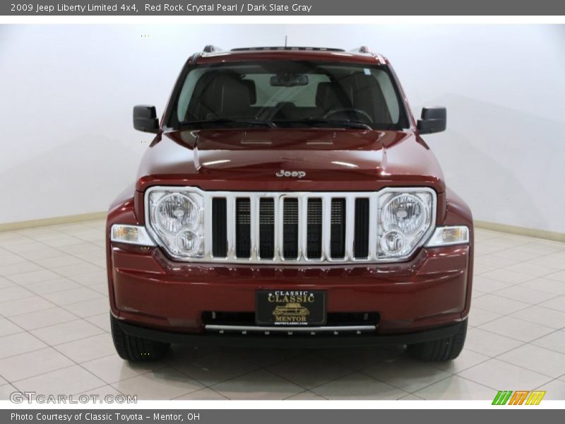 Red Rock Crystal Pearl / Dark Slate Gray 2009 Jeep Liberty Limited 4x4