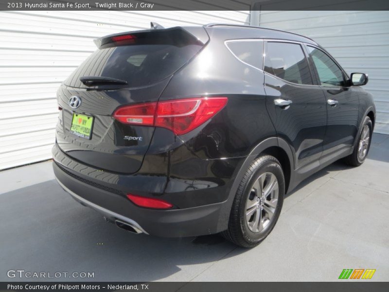 Twilight Black / Gray 2013 Hyundai Santa Fe Sport