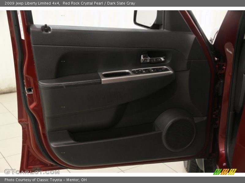 Red Rock Crystal Pearl / Dark Slate Gray 2009 Jeep Liberty Limited 4x4