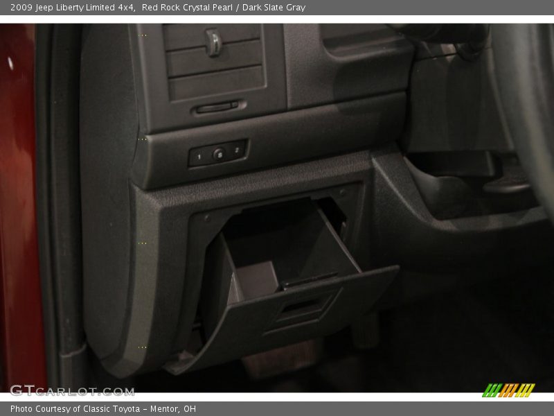 Red Rock Crystal Pearl / Dark Slate Gray 2009 Jeep Liberty Limited 4x4