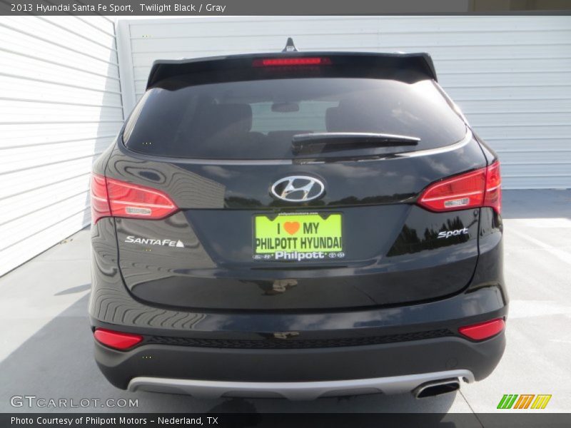 Twilight Black / Gray 2013 Hyundai Santa Fe Sport