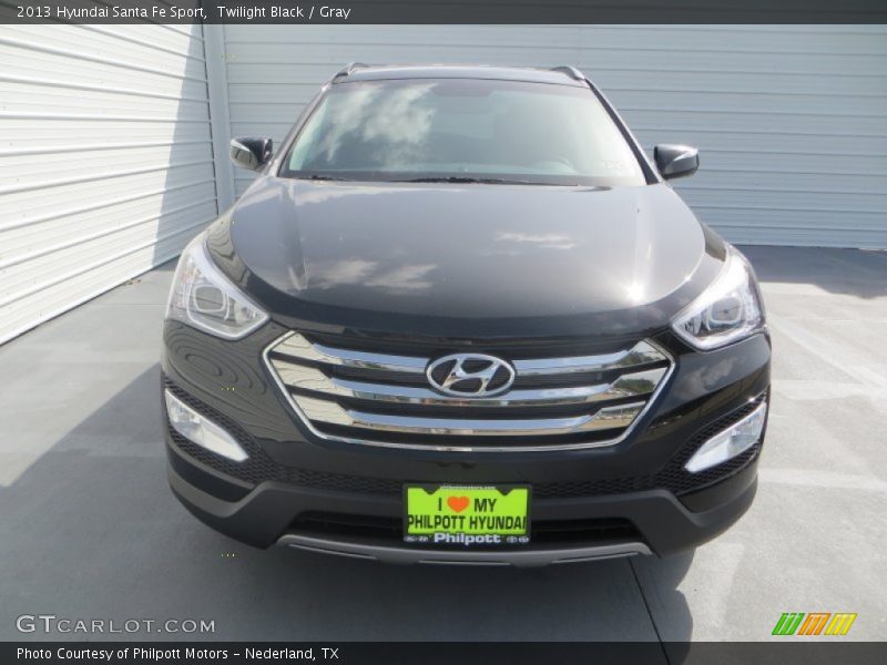 Twilight Black / Gray 2013 Hyundai Santa Fe Sport