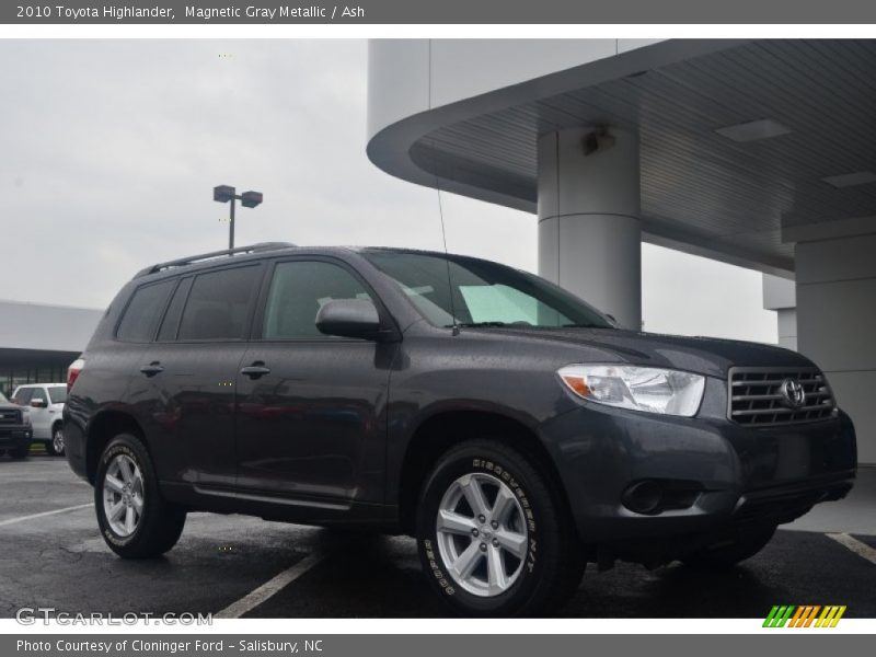 Magnetic Gray Metallic / Ash 2010 Toyota Highlander