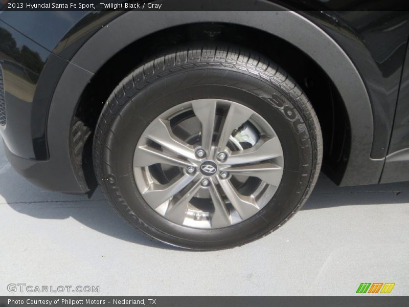 Twilight Black / Gray 2013 Hyundai Santa Fe Sport