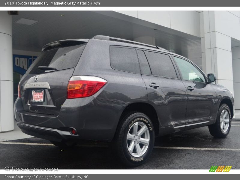 Magnetic Gray Metallic / Ash 2010 Toyota Highlander