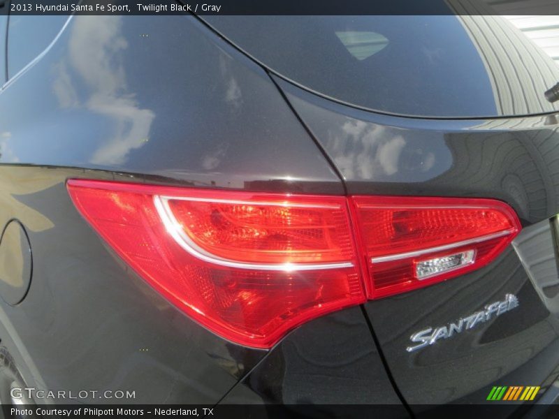 Twilight Black / Gray 2013 Hyundai Santa Fe Sport