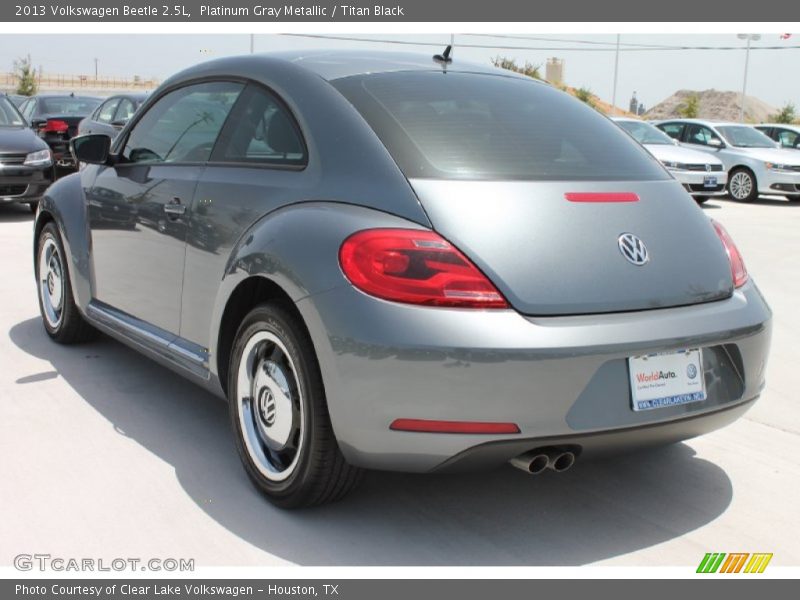 Platinum Gray Metallic / Titan Black 2013 Volkswagen Beetle 2.5L