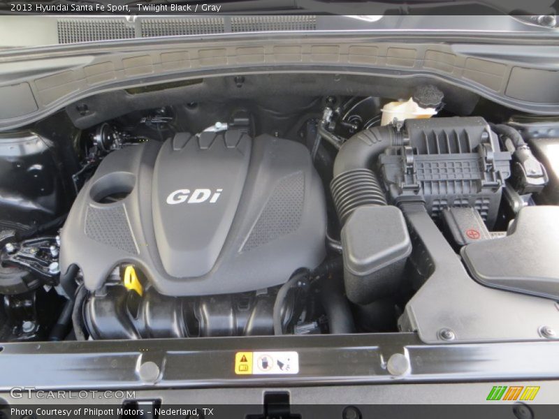 Twilight Black / Gray 2013 Hyundai Santa Fe Sport
