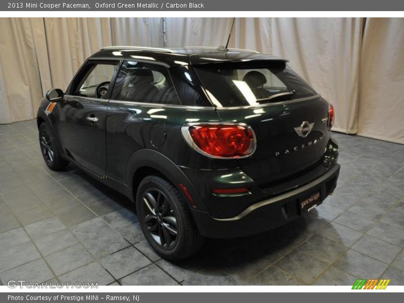 Oxford Green Metallic / Carbon Black 2013 Mini Cooper Paceman
