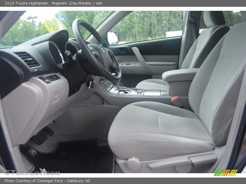 Magnetic Gray Metallic / Ash 2010 Toyota Highlander
