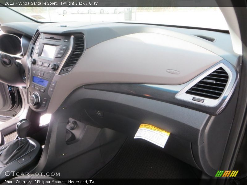 Twilight Black / Gray 2013 Hyundai Santa Fe Sport