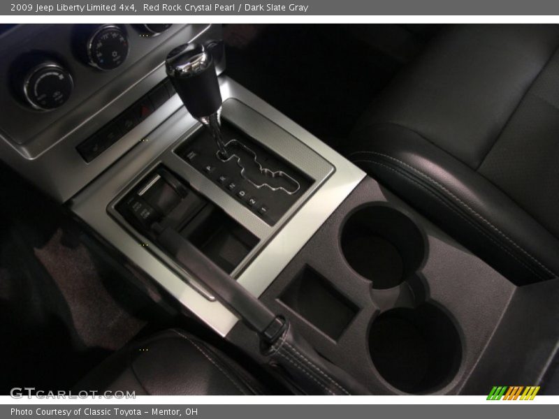 Red Rock Crystal Pearl / Dark Slate Gray 2009 Jeep Liberty Limited 4x4