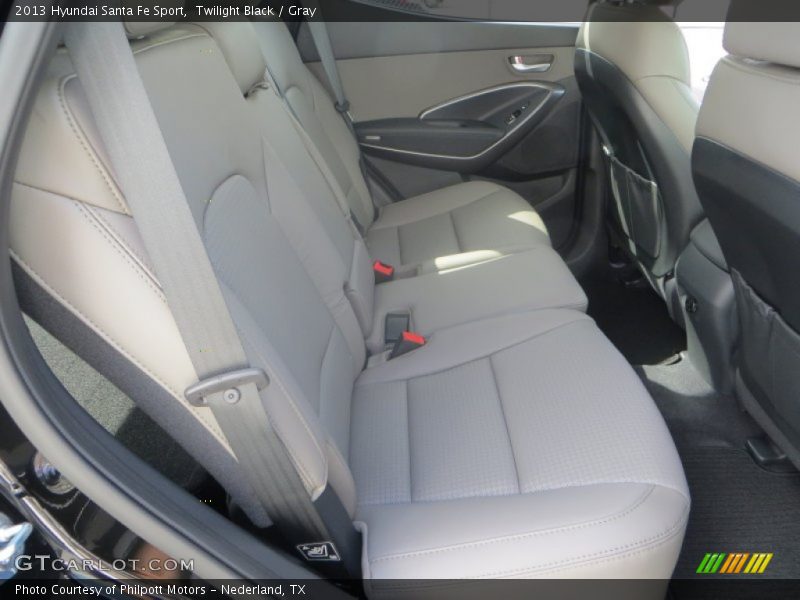 Twilight Black / Gray 2013 Hyundai Santa Fe Sport