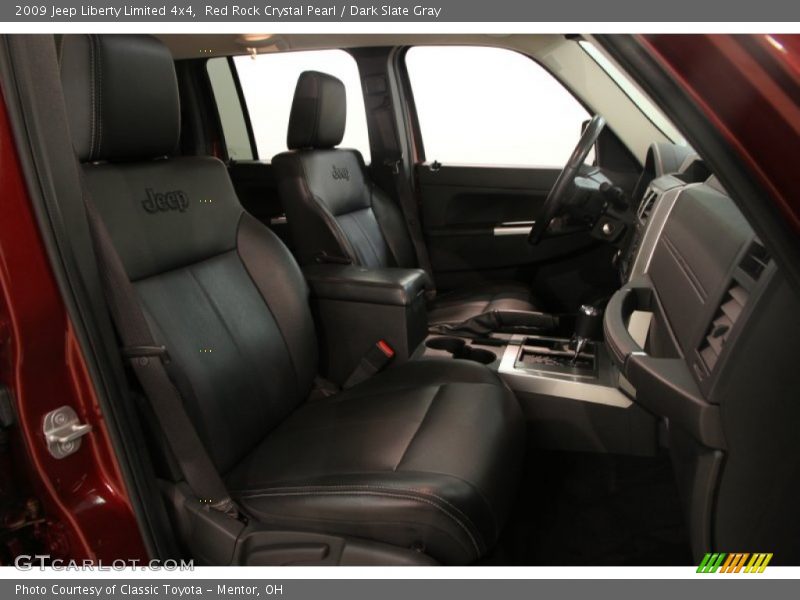 Red Rock Crystal Pearl / Dark Slate Gray 2009 Jeep Liberty Limited 4x4